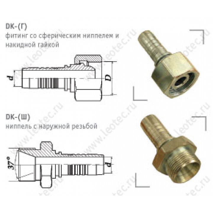 DK фитинги